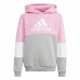 Dětská tepláková souprava Adidas Colourblock Růžový