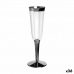 Set of reusable cups Algon Wine cellar Silver 3 Pieces 180 ml (36 Units)