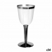 Sada znovu použiteľných pohárov Algon Víno Striebristý 3 Kusy 250 ml (36 Kusov)