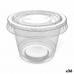 Set of reusable bowls Algon Sauces 10 Pieces Plastic 30 ml (36 Units)