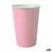 Комплект Съдове Algon За Еднократна Употреба Картон Розов 20 Части 220 ml (20 броя)