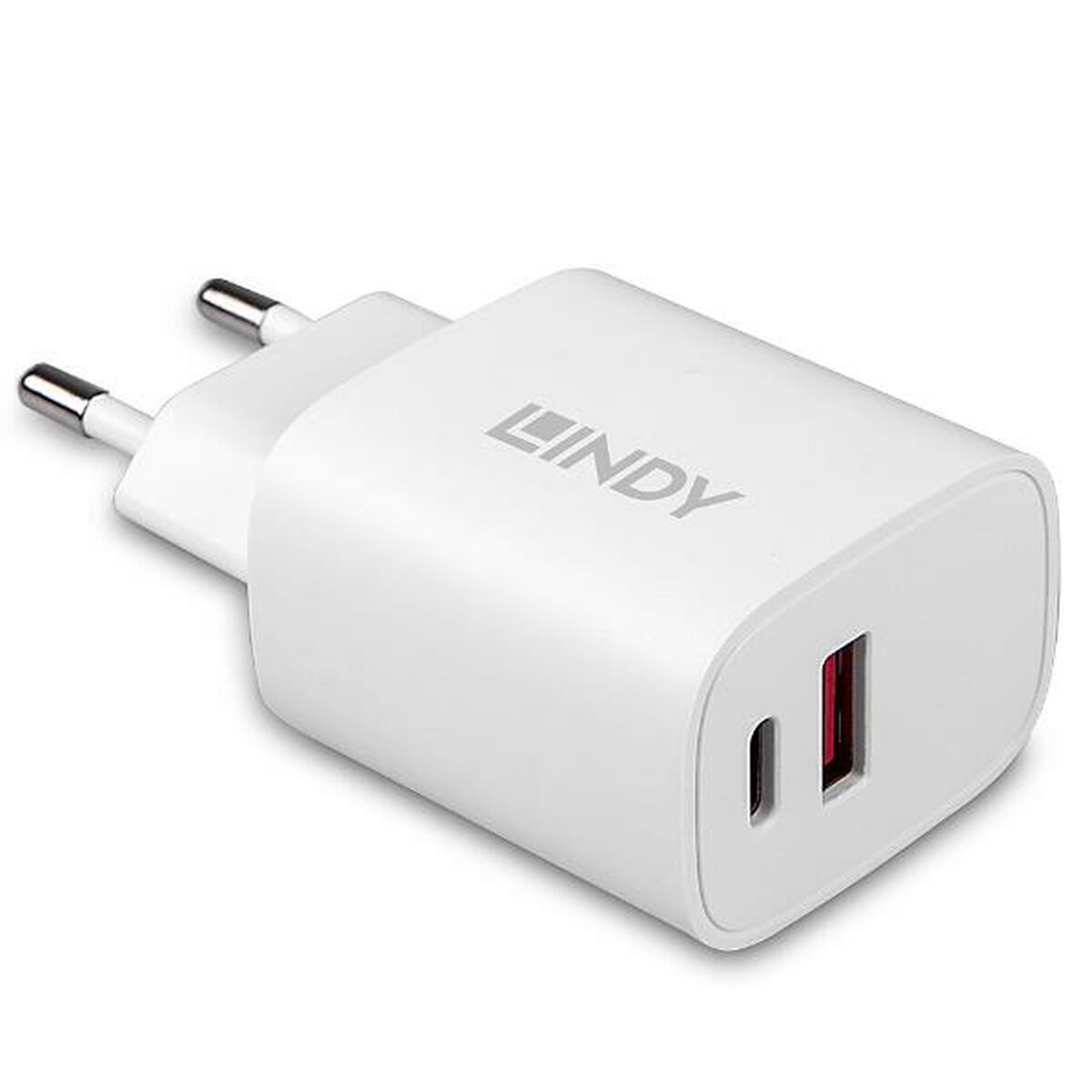 Draagbare oplader LINDY Wit