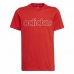 Barn T-shirt med kortärm Adidas Essentials  Röd