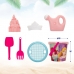 Sæt med legetøj til stranden Disney Princess polypropylen 18 x 16 x 18 cm Ø 18 cm (12 enheder)