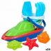 Sæt med legetøj til stranden Colorbaby 8 Dele Skib polypropylen (24 enheder)