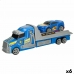 Truck Carrier and Friction Cars Colorbaby 36 x 11 x 10 cm (6 Units)