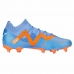 Adult's Football Boots Puma Future Match Fg/Ag  Glimmer Blue Orange Lady