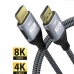 HDMI Kabel mit Ethernet GEMBIRD Select Plus Series Schwarz 2 m