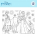 Lasten palapeli Frozen Kaksipuolinen 108 Kappaletta 70 x 1,5 x 50 cm (6 osaa)