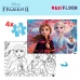Puzzle dla dzieci Frozen Dwustronny 4 w 1 48 Części 35 x 1,5 x 25 cm (6 Sztuk)