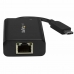 Verkkoadapteri USB C Startech US1GC30PD Gigabit Ethernet Musta