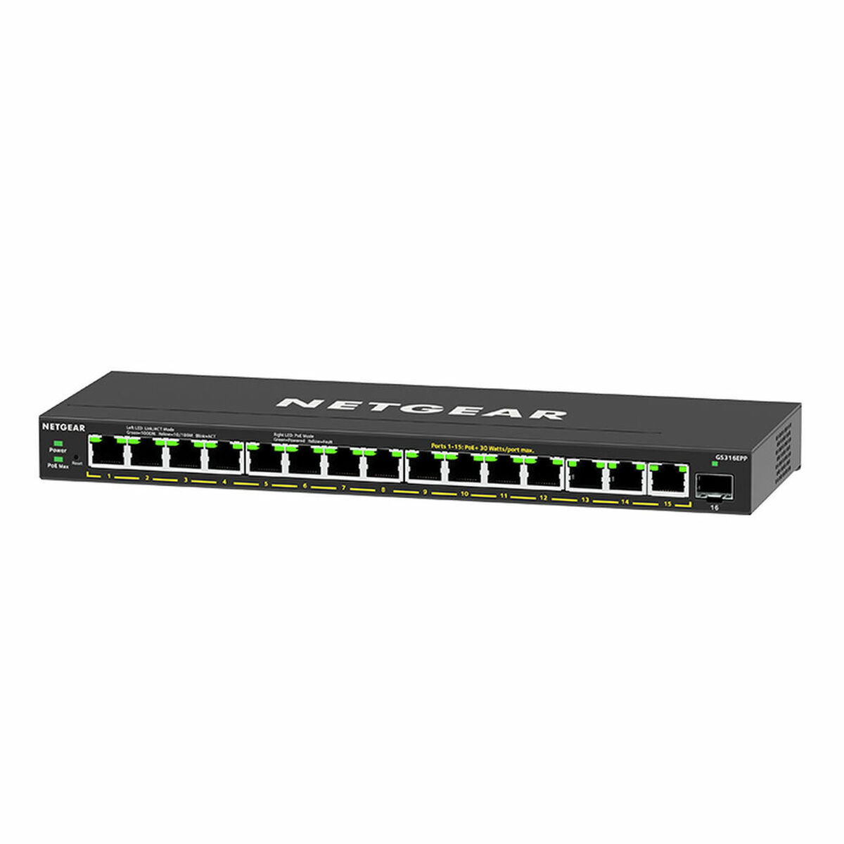 Prekidač Netgear GS316EPP-100PES