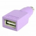 Adaptateur PS/2 vers USB Startech GC46FMKEY            Violet