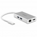 Hub USB Startech DKT30CHPDW Blanc 60 W