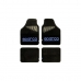 Комплект автомобильных ковриков Sparco SPC1901 Универсальный Черный/Синий (4 pcs)