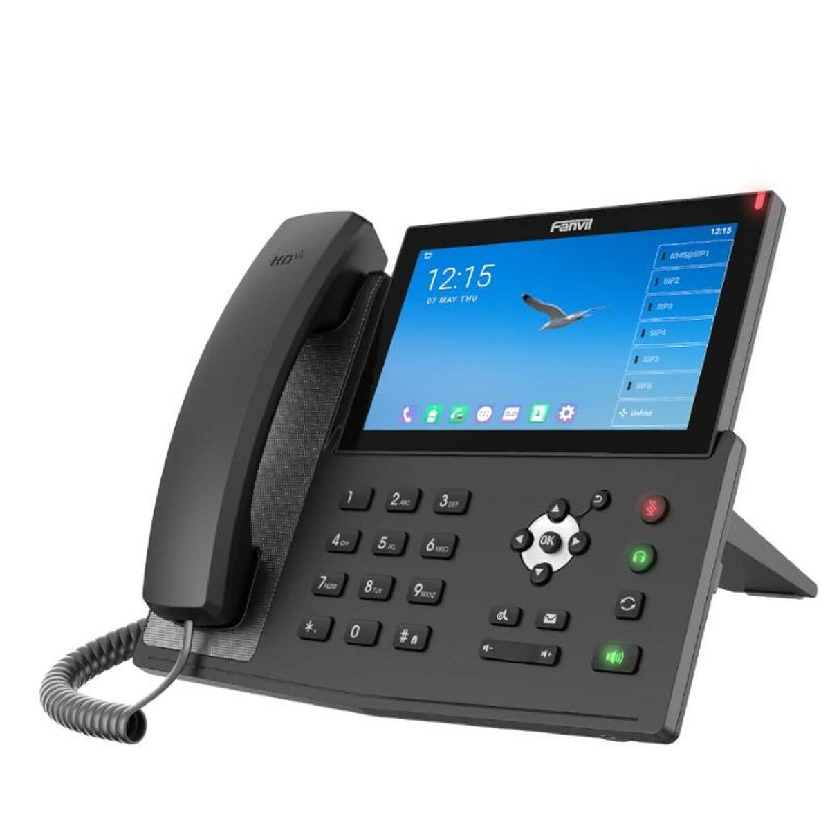 Fastnettelefon Fanvil X7A Sort