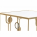 Sett med 2 små bord DKD Home Decor Gyllen 50 x 50 x 50 cm