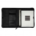 Zippered document holder Finocam Andrea 26,5 x 33,5 x 4 cm Black A4