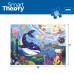 Děstké puzzle Colorbaby Sea Animals 60 Kusy 60 x 44 cm (6 kusů)