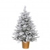 Vánoční stromeček Zlatá Polyetylen Zasněžený 58 x 58 x 90 cm