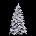 Christmas Tree White Green PVC Metal Polyethylene 180 cm