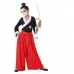 Kostyme barn Rød Japansk kvinne Jente