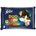Aliments pour chat Purina Duo Poulet Veau Agneau Foie Oiseaux 4 x 85 g