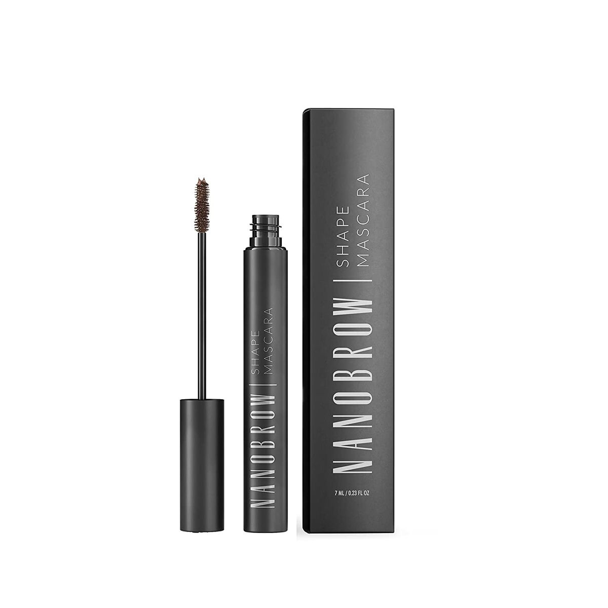Maskara za trepalnice Nanobrow Shape Mascara Rjava 7 ml