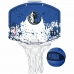 Basketbalový kôš Wilson Dallas Mavericks Mini Modrá