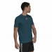 Vīriešu Krekls ar Īsām Piedurknēm Adidas Sportphoria Aeroready Ciānkrāsa
