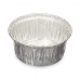 Keittiöastia-setti Kertakäyttöinen Pyöreä Alumiini 8,5 x 8 x 8,5 cm (12 osaa)