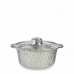 Комплект Кухненски Фонтани за еднократна употреба Гърне С капак Алуминий 25,5 x 22 x 9,5 cm (12 броя)