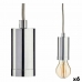 Deckenlampe 220-250 V 60 W Silberfarben Metall (6 Stück)