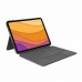 Чехол для планшета с клавиатурой Logitech iPad Air 2020 Серый Испанская Qwerty QWERTY