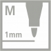 Marker-Set Stabilo Pen 68 Etüie 1 mm (20 Stücke)
