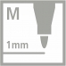 Marker tollkészlet Stabilo Pen 68 ARTY 1 mm (30 Darabok)