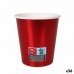 Klaaside komplekt Algon Papp Ühekordne Punane 36 Ühikut 200 ml (10 Tükid, osad)