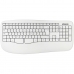 Vezeték nélküli klaviatúra Phoenix K201 Fehér Spanyol Qwerty