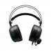 Gaming Headset met Microfoon Newskill Newskill kimera v2 LED RGB 15 mW Zwart