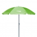 Umbrelă de soare Aktive UV50 Ø 180 cm Zelena Poliester Aluminij 180 x 187 x 180 cm (12 kosov)
