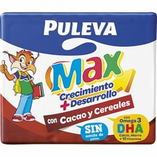 Lait Puleva Max 3 x 200 ml Cacao Céréales l Acheter à prix de gros