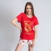 летняя пижама для мальчиков Harry Potter Красный Женщина Темно-красный
