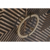 Skapītis Home ESPRIT Melns Bronza Dabisks Koks 85 x 38 x 134 cm