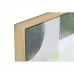 Картина Home ESPRIT Абстрактен Град 83 x 4 x 83 cm (2 броя)