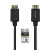 HDMI Cable Aisens A150-0421 Black 1 m