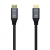 HDMI Cable Aisens A150-0426 Black Black/Grey 1 m