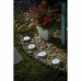 Solcelledrevet spotlight Smart Garden Gulv Sort Aluminium (4 enheder)