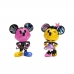 Sett med figurer Disney Mickey & Minnie 2 Deler 10 cm