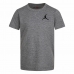Barne Kortermet T-skjorte Nike Jordan Jumpamn Air EMB Mørke Grå