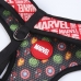 Dog Harness Marvel Reversible S/M Red